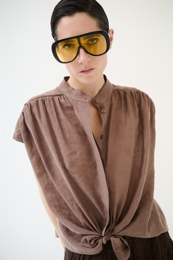 CAMICIA COREANA SMANICATA ANNODATA