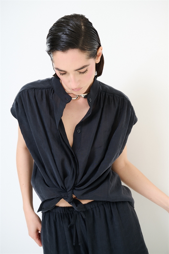 CAMICIA COREANA SMANICATA ANNODATA