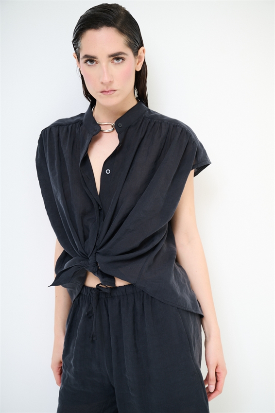 CAMICIA COREANA SMANICATA ANNODATA