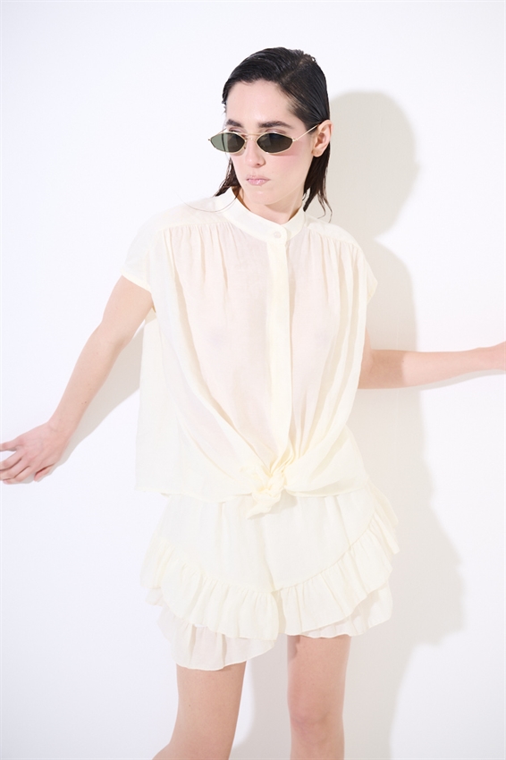 CAMICIA COREANA SMANICATA ANNODATA