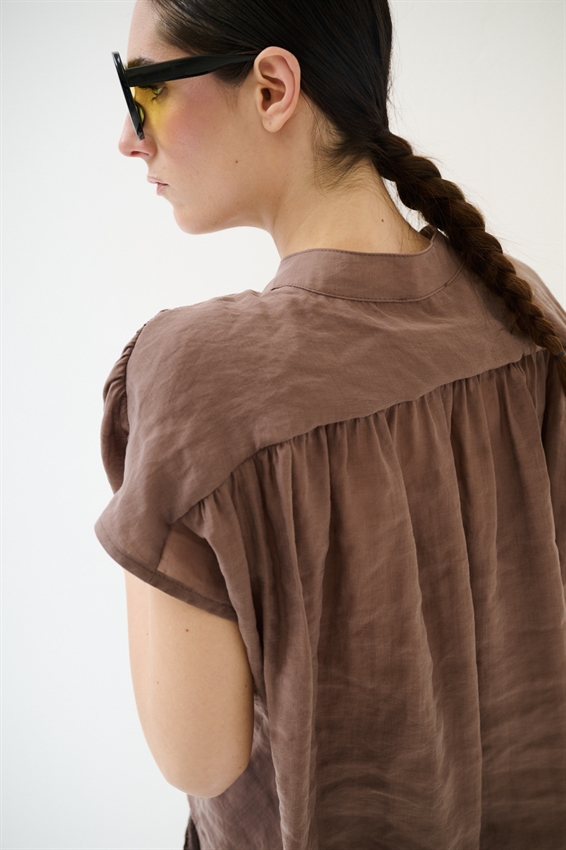 CAMICIA COREANA SMANICATA ANNODATA MORO