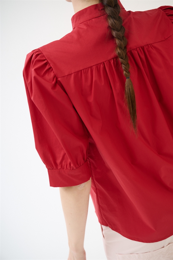 CAMICIA MEZZA MANICA CON COLLO COREANA