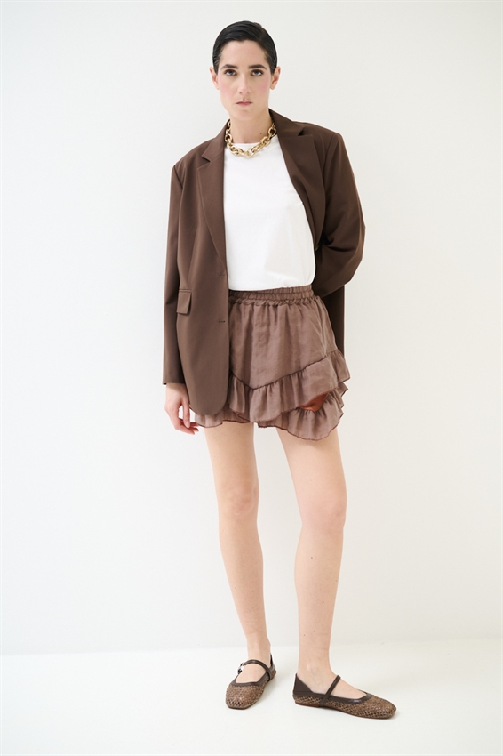 MINIGONNA BALLOON CON SHORTS