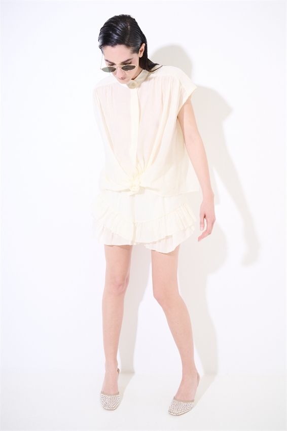 MINIGONNA BALLOON CON SHORTS