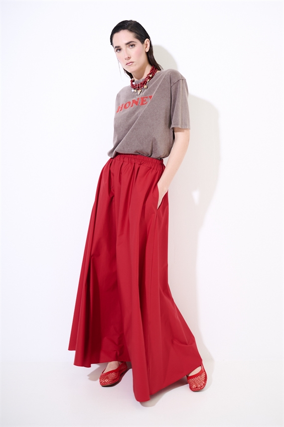 GONNA LUNGA SVASATA ROSSO