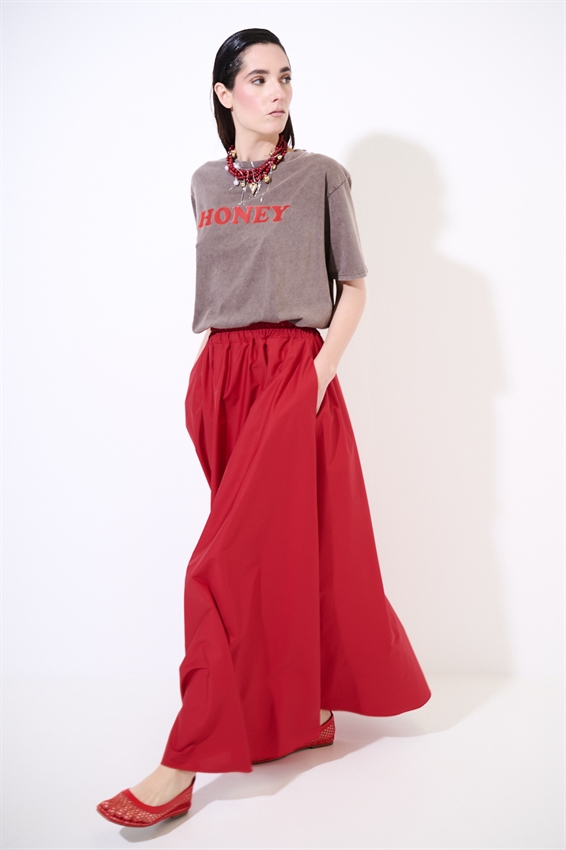 GONNA LUNGA SVASATA ROSSO