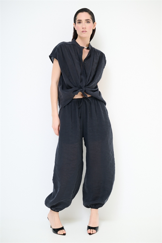 PANTALONE BALLOON CON FODERA IN COTONE