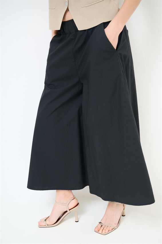 PANTAGONNA CON ELASTICO IN TELA