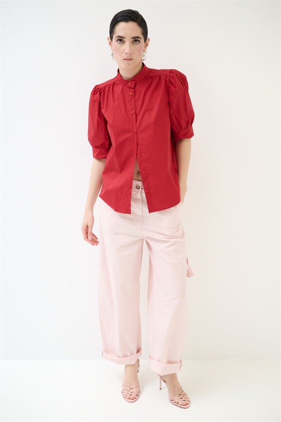 PANTALONE IN TELA CON TASCONI DIETRO E LACCIO CIPRIA