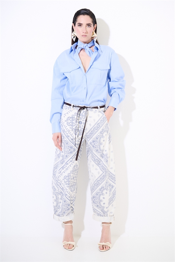 PANTABALLON STAMPA BANDANA BURRO