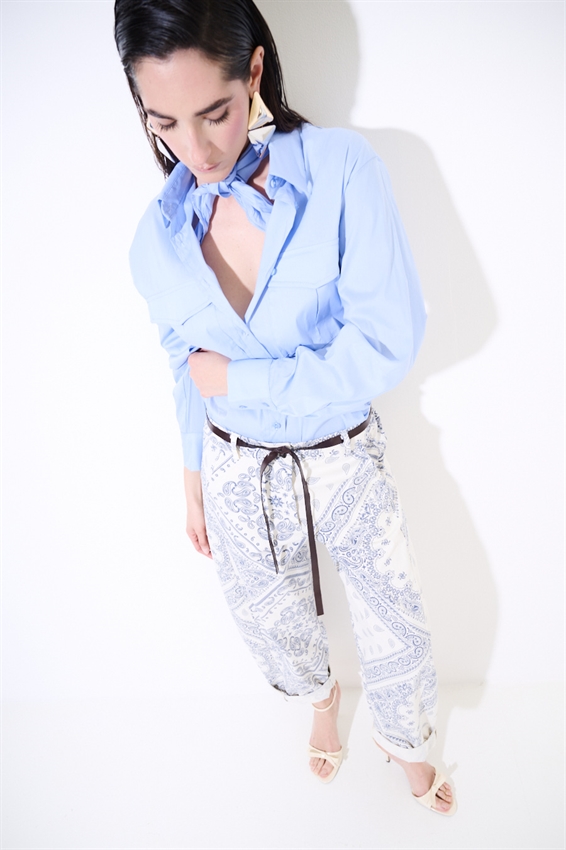 PANTABALLON STAMPA BANDANA BURRO