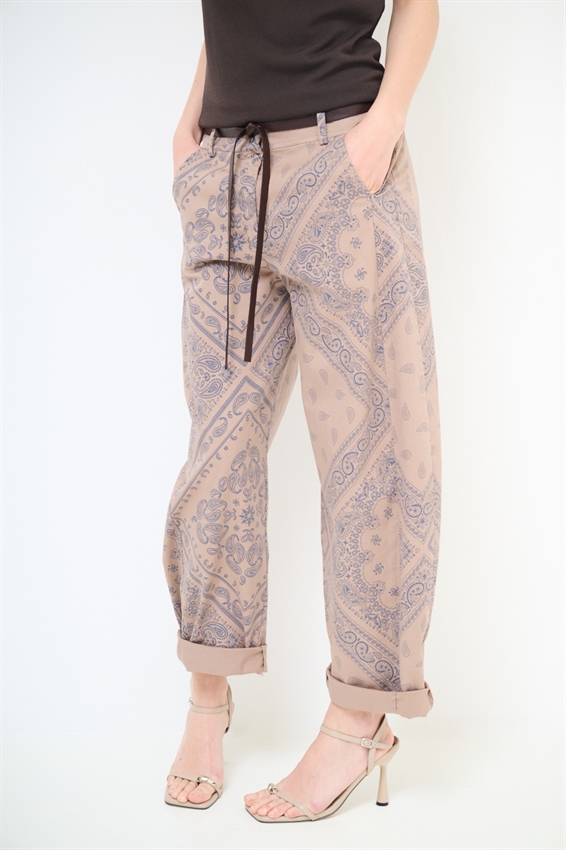 PANTABALLON STAMPA BANDANA MORO