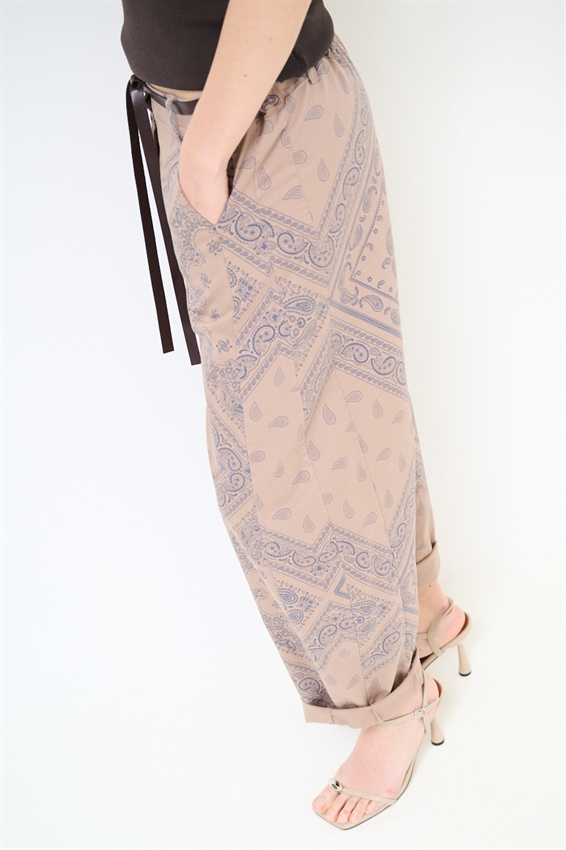 PANTABALLON STAMPA BANDANA MORO