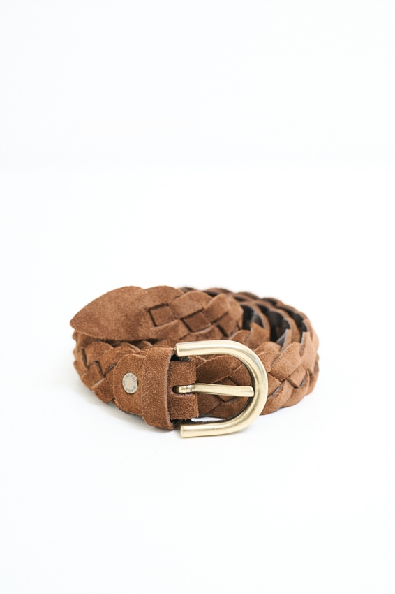 CINTURA SUEDE INTRECCIATA