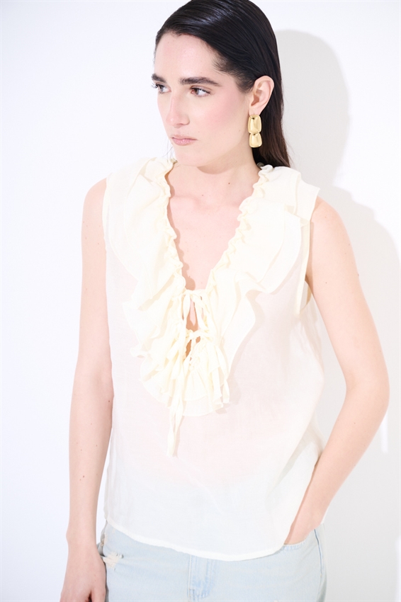 CAMICIA OVER SMANICATA