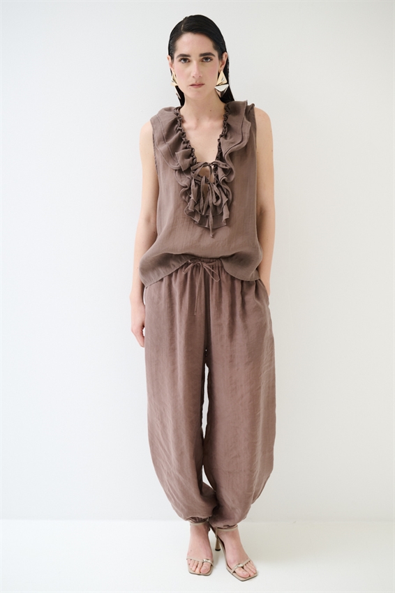 CAMICIA OVER SMANICATA