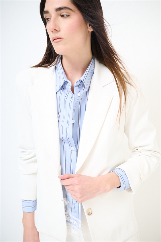 COMPLETO CADI GIACCA 2 BOTT.+PANTALONE DRITTO BURRO