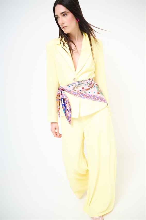 COMPLETO CADI GIACCA 2 BOTT.+PANTALONE DRITTO LIMONE