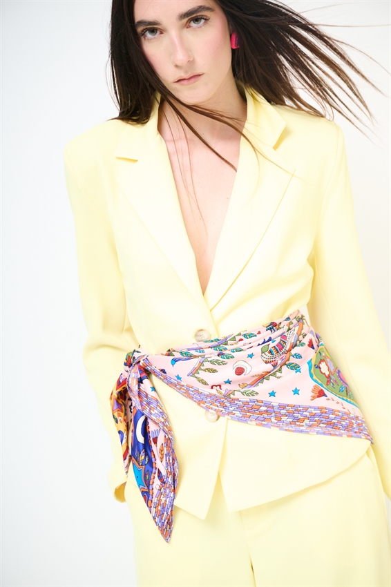 COMPLETO CADI GIACCA 2 BOTT.+PANTALONE DRITTO LIMONE