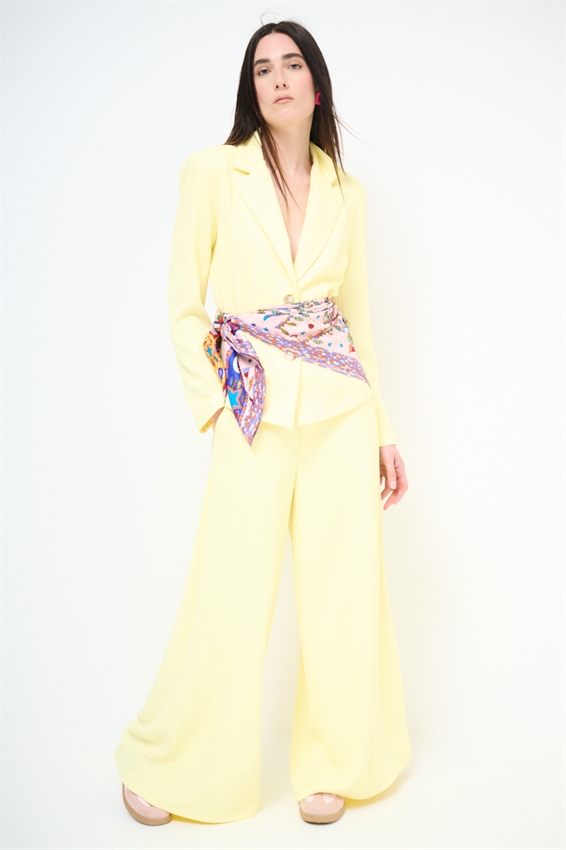 COMPLETO CADI GIACCA 2 BOTT.+PANTALONE DRITTO LIMONE