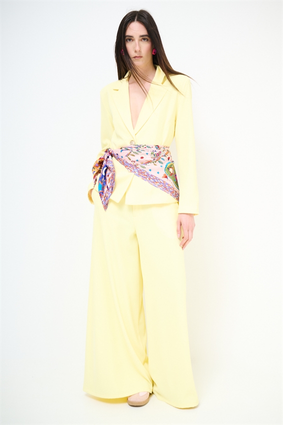 COMPLETO CADI GIACCA 2 BOTT.+PANTALONE DRITTO LIMONE