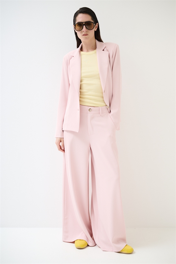 COMPLETO CADI GIACCA 2 BOTT.+PANTALONE DRITTO ROSA