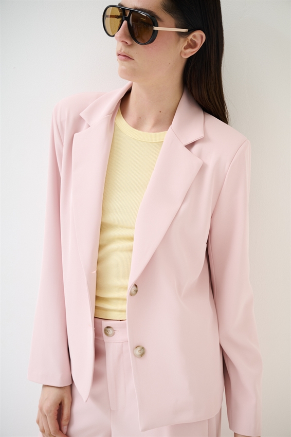 COMPLETO CADI GIACCA 2 BOTT.+PANTALONE DRITTO ROSA