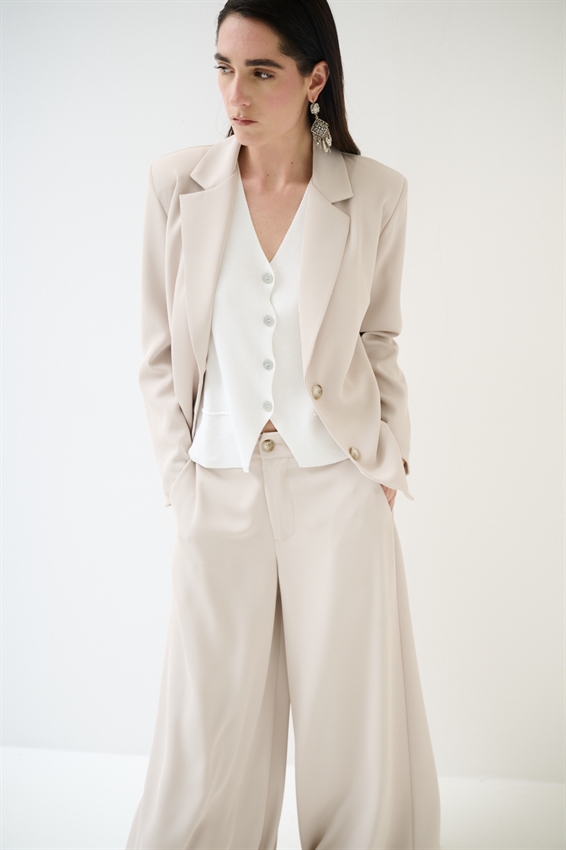 COMPLETO CADI GIACCA 2 BOTT.+PANTALONE DRITTO SABBIA