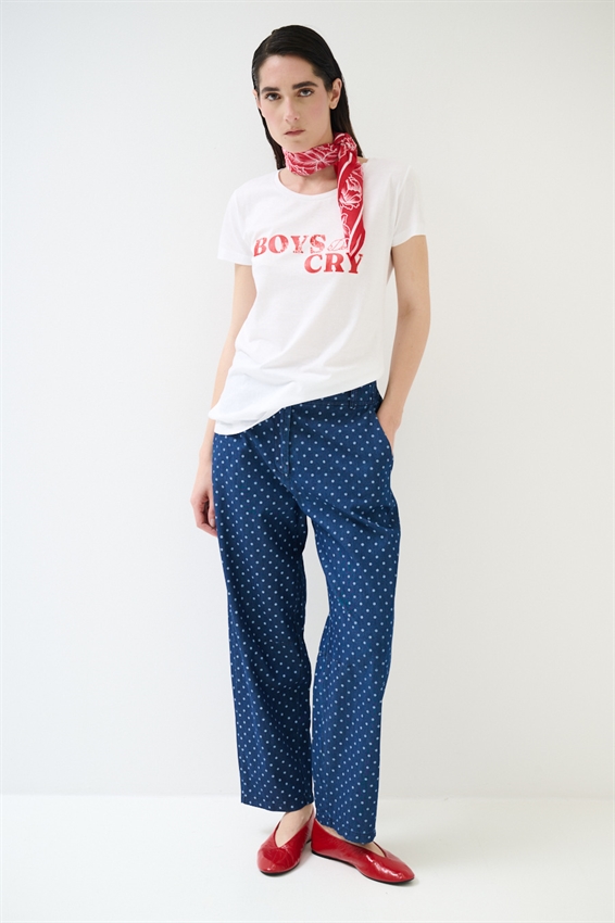 PANTALONE BALLOON A POIS