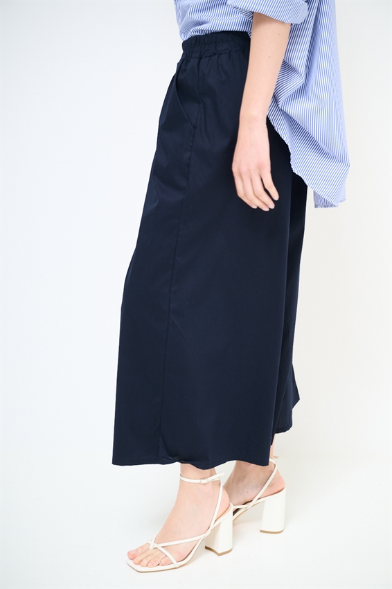 PANTACOULOTTE CON ELASTICO BLU