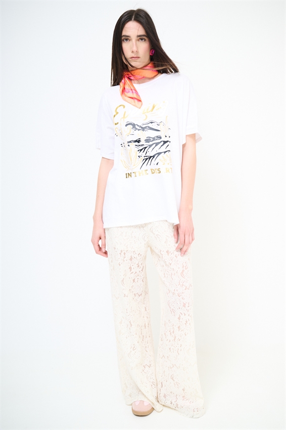 T-SHIRT GRACE CON STAMPA DESERT