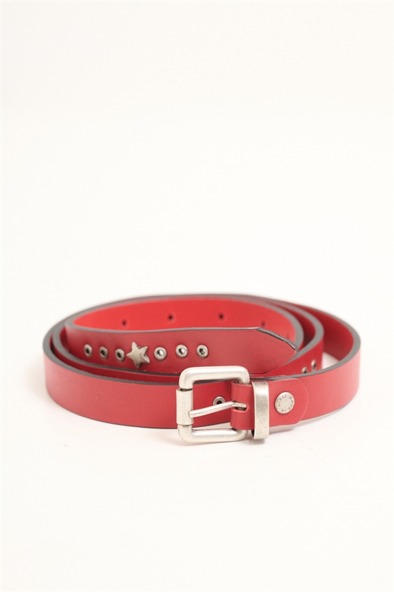 CINTURA IN PELLE CON PIETRE SMERALDO