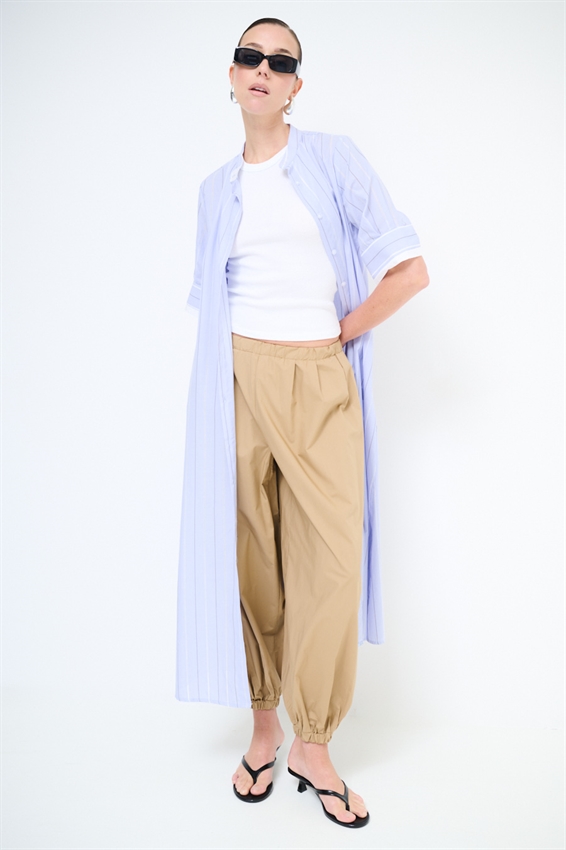 ABITO CHEMISIER RIGA RICAMATO