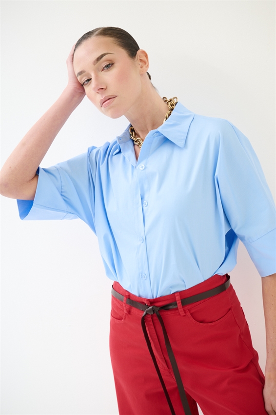 CAMICIA MANICA A PIPISTRELLO