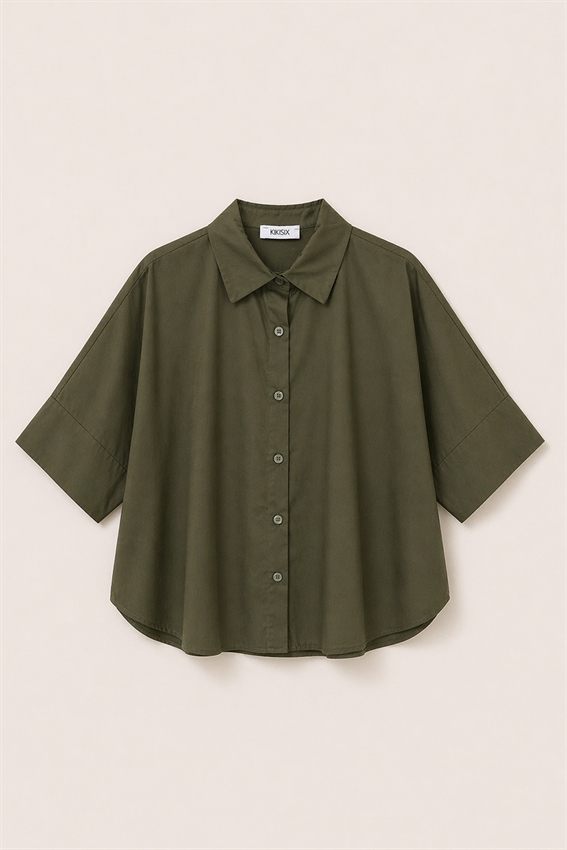 CAMICIA MANICA A PIPISTRELLO