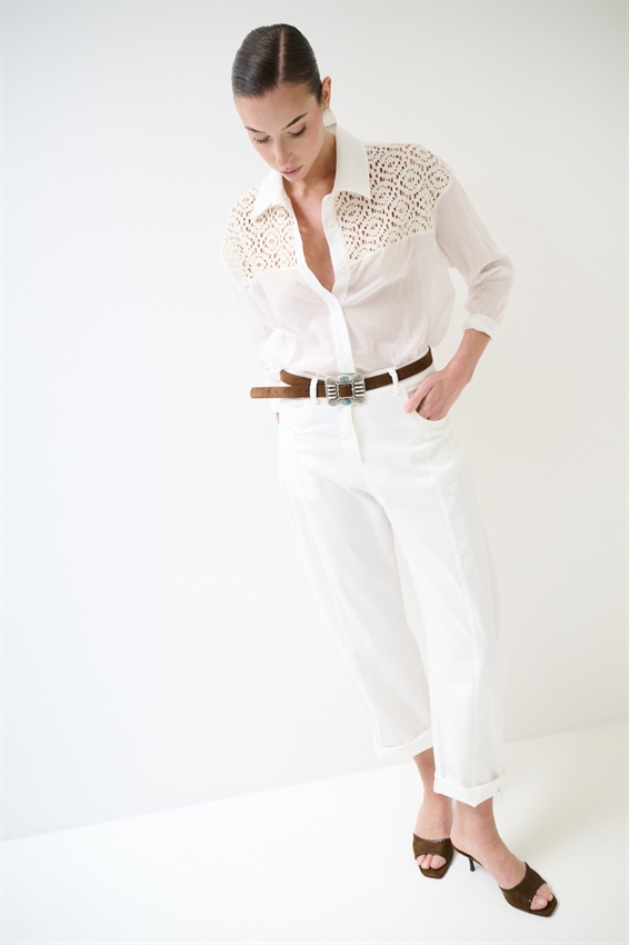 PANTALONE BALLOON CON CINTURA