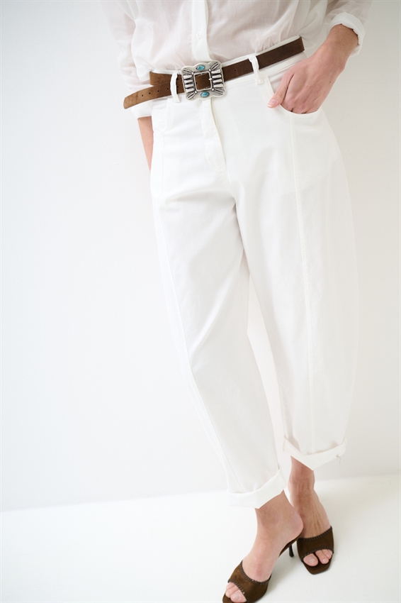 PANTALONE BALLOON CON CINTURA