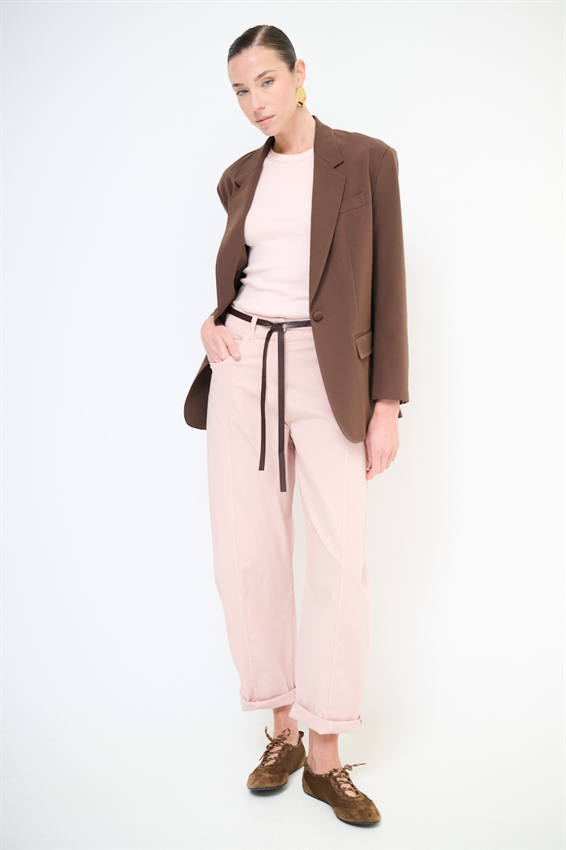 PANTALONE BALLOON CON CINTURA CIPRIA