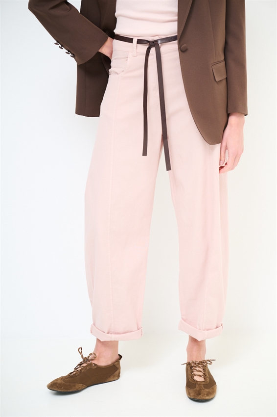 PANTALONE BALLOON CON CINTURA CIPRIA