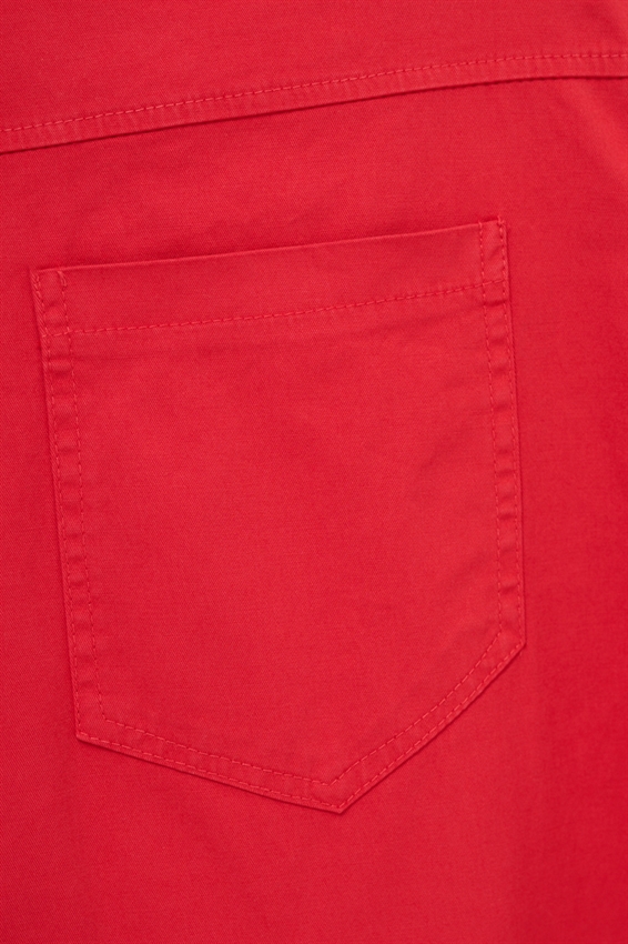 PANTALONE BALLOON CON CINTURA PEPERONE