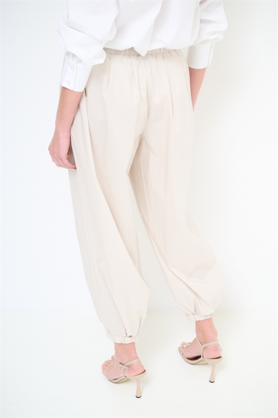 PANTALONE IN TELA PARACADUTE CON ELASTICO