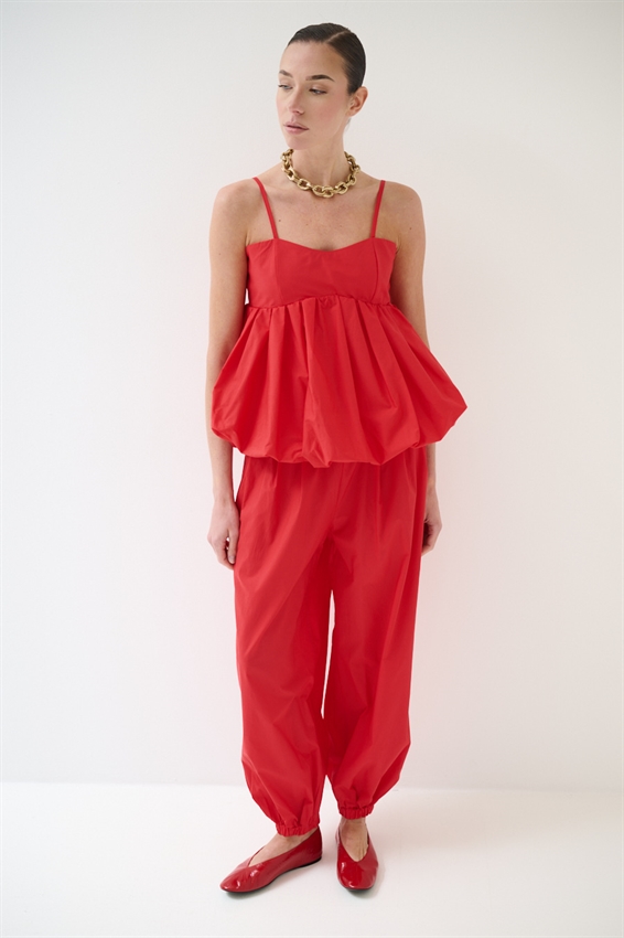 PANTALONE IN TELA PARACADUTE CON ELASTICO