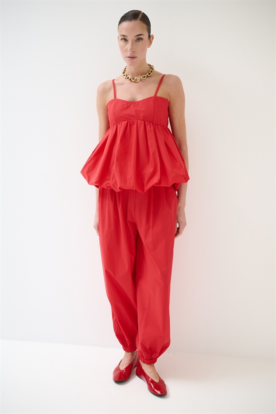 PANTALONE IN TELA PARACADUTE CON ELASTICO