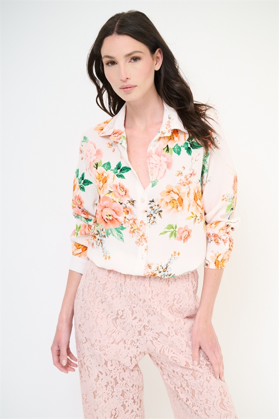 CAMICIA BASIC CON STAMPA