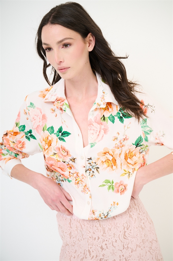 CAMICIA BASIC CON STAMPA