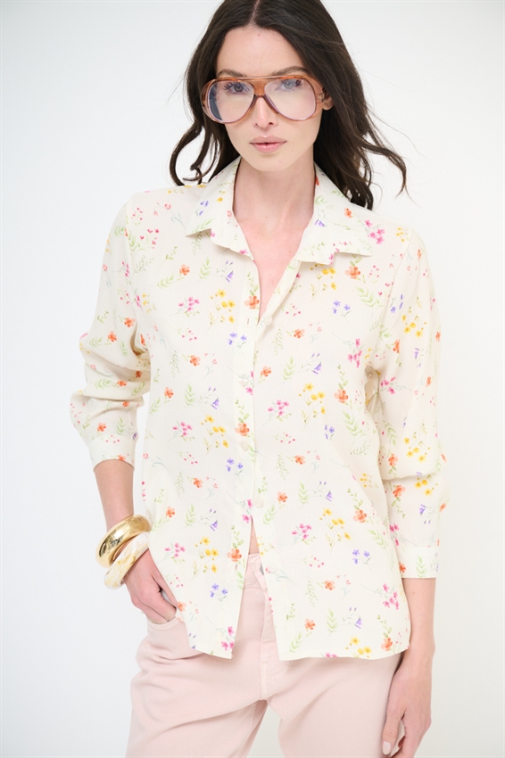 CAMICIA BASIC CON STAMPA