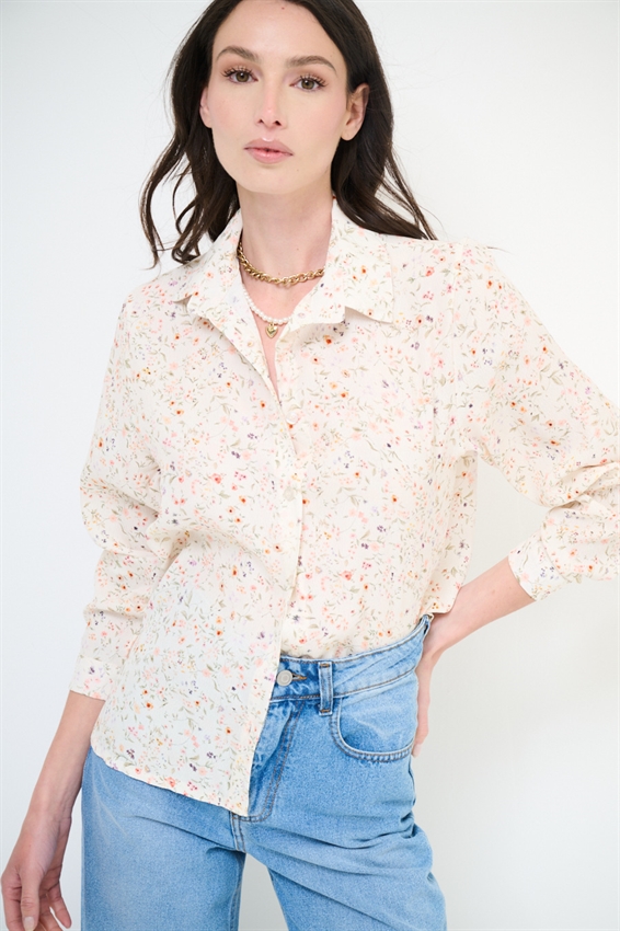 CAMICIA BASIC CON STAMPA