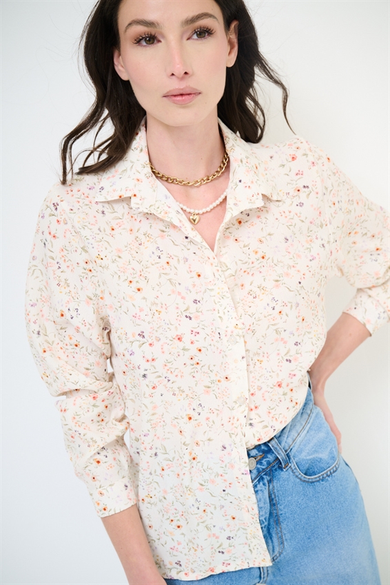 CAMICIA BASIC CON STAMPA