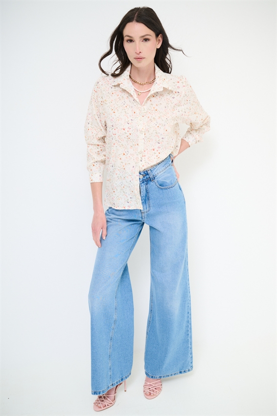 CAMICIA BASIC CON STAMPA