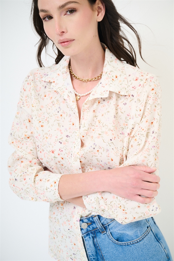 CAMICIA BASIC CON STAMPA